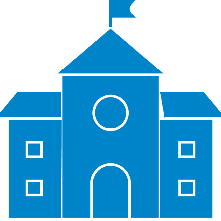 school icon centered